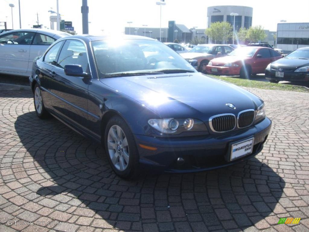 2006 3 Series 325i Coupe - Mystic Blue Metallic / Sand photo #8