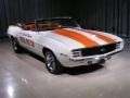 1969 White/Orange Stripes Chevrolet Camaro Indy Pace Car Convertible  photo #3