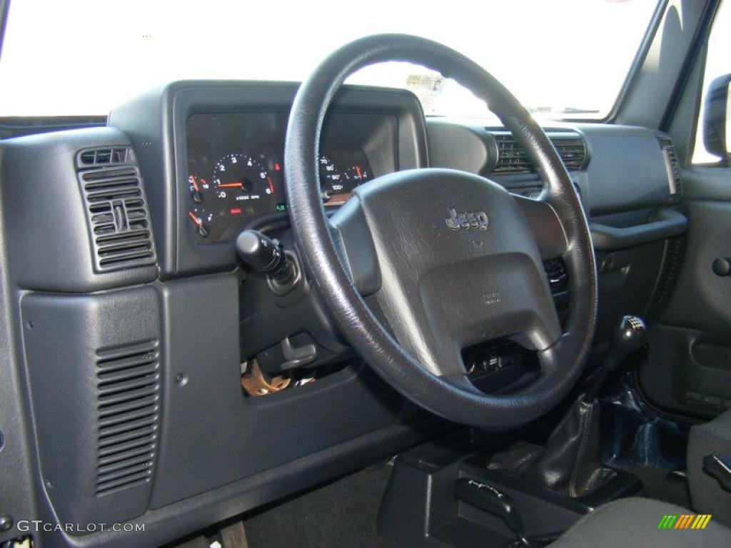 2006 Wrangler Unlimited 4x4 - Midnight Blue Pearl / Dark Slate Gray photo #11