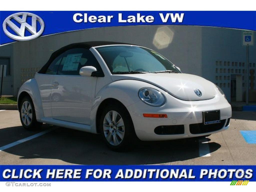 2010 New Beetle 2.5 Convertible - Candy White / Black photo #1