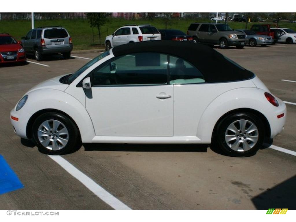 2010 New Beetle 2.5 Convertible - Candy White / Black photo #5