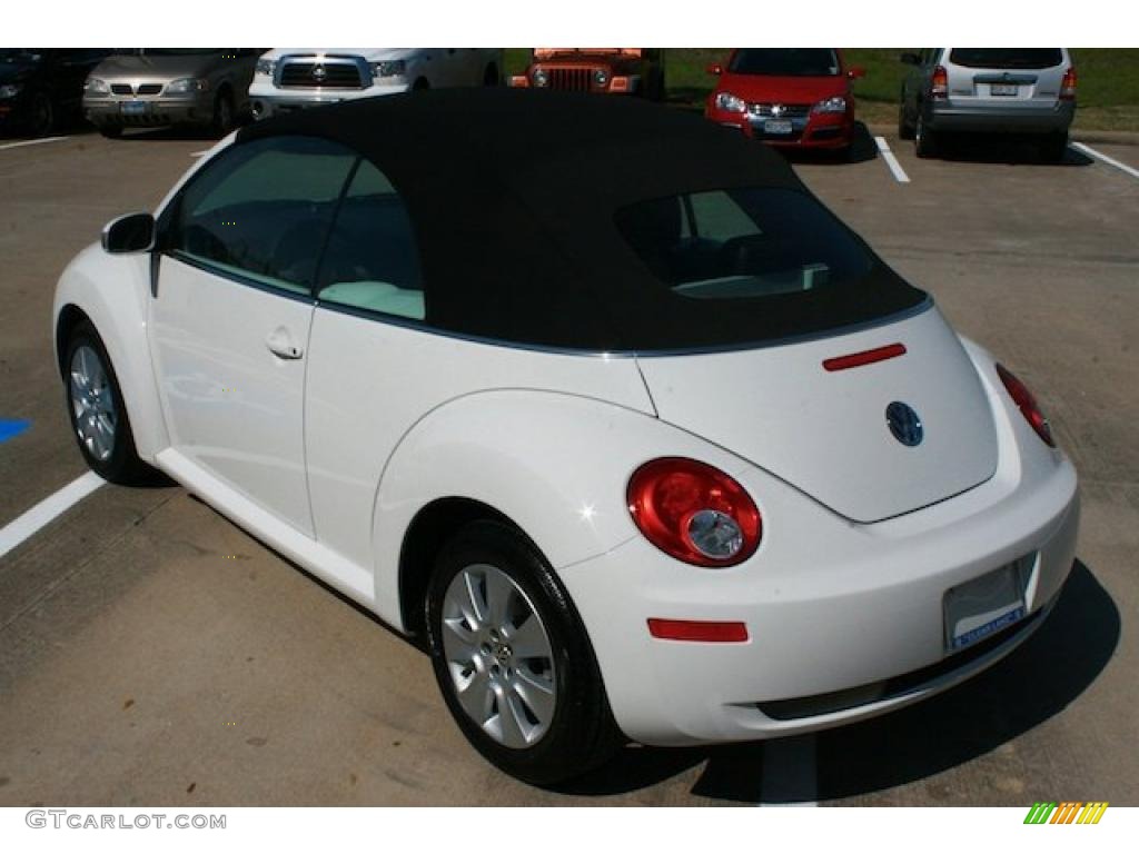 2010 New Beetle 2.5 Convertible - Candy White / Black photo #7