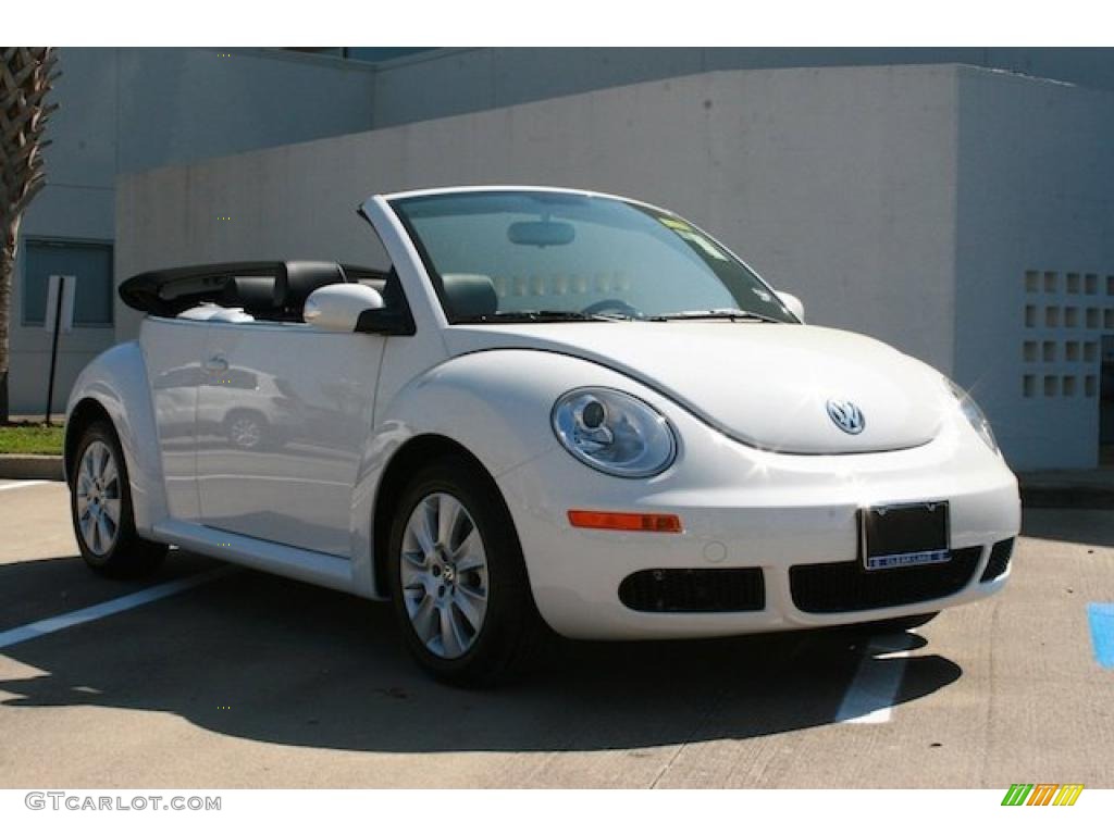 2010 New Beetle 2.5 Convertible - Candy White / Black photo #9