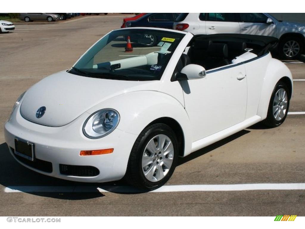 2010 New Beetle 2.5 Convertible - Candy White / Black photo #11