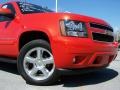 2009 Inferno Orange Metallic Chevrolet Avalanche LT 4x4  photo #2