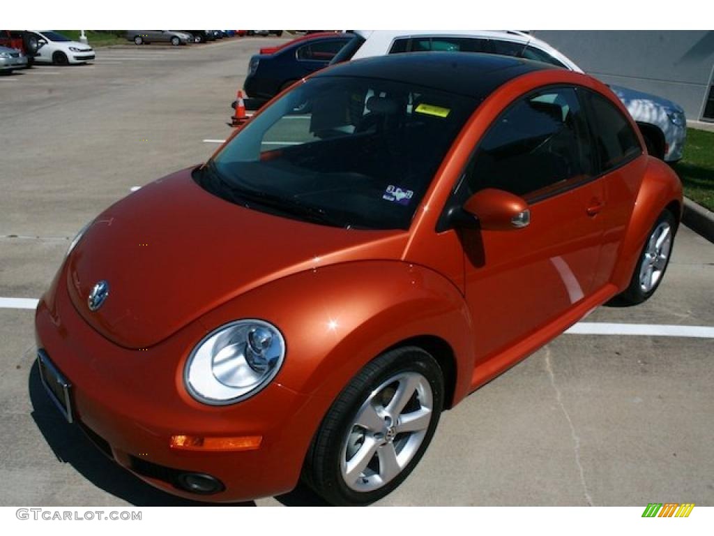 2010 New Beetle Red Rock Edition Coupe - Red Rock / Black photo #4