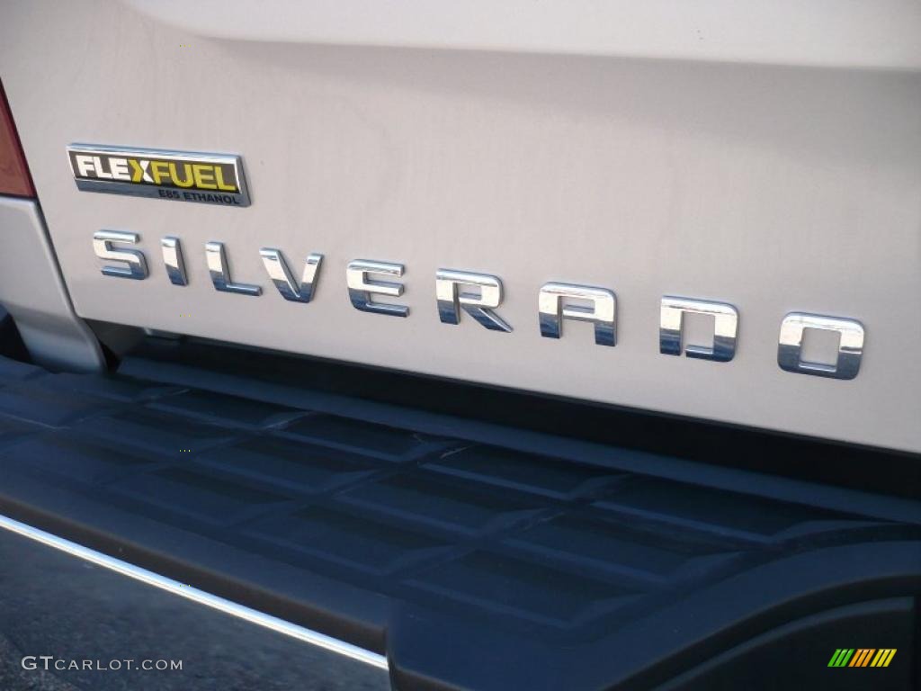 2009 Silverado 1500 LT Crew Cab 4x4 - Silver Birch Metallic / Dark Titanium photo #12