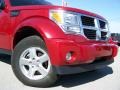 2008 Inferno Red Crystal Pearl Dodge Nitro SXT 4x4  photo #2