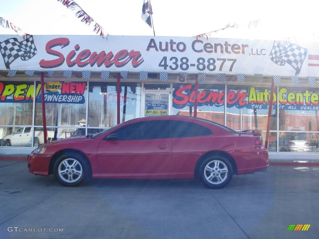 2004 Stratus SXT Coupe - Indy Red / Black photo #1