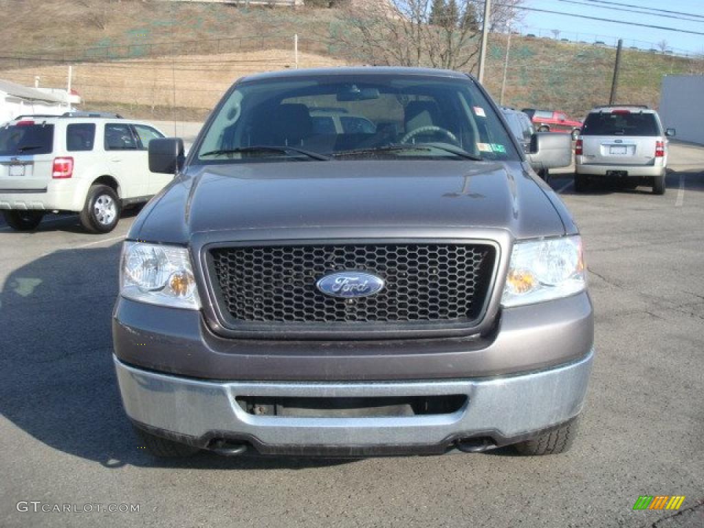 2006 F150 XLT SuperCrew 4x4 - Dark Shadow Grey Metallic / Medium/Dark Flint photo #11