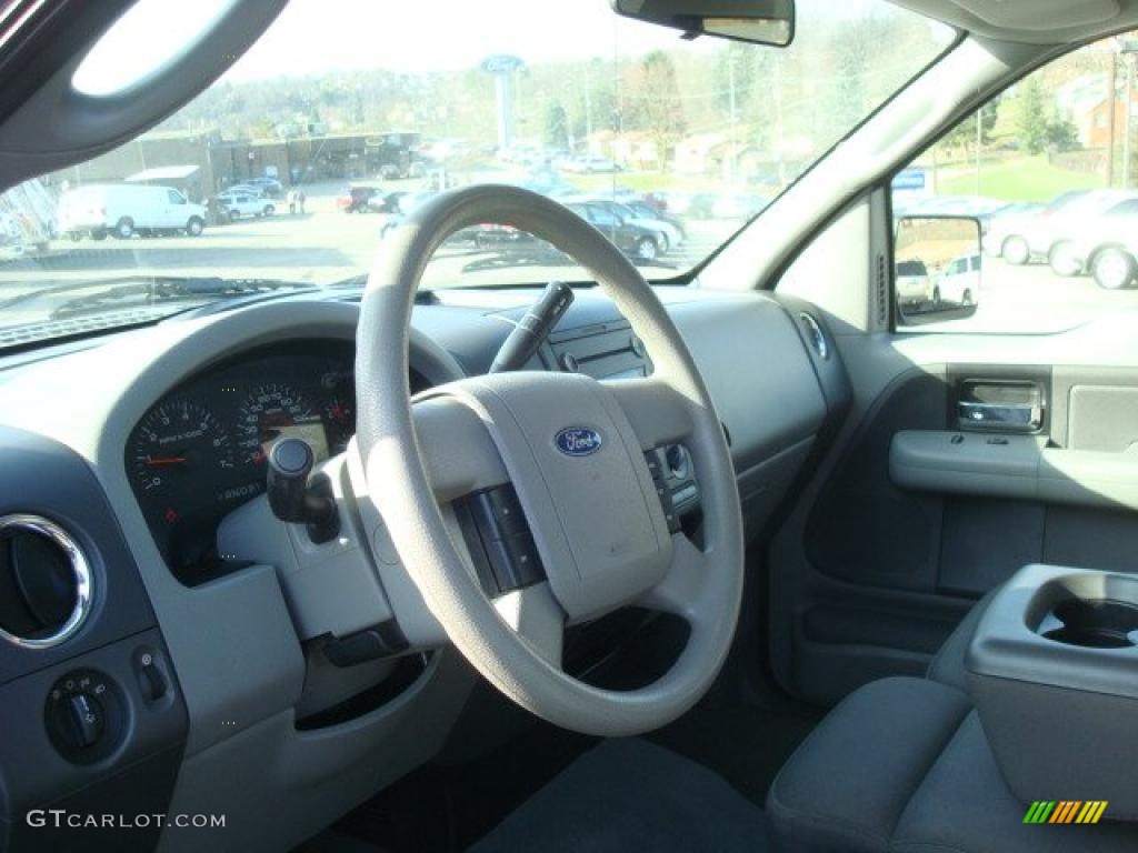 2006 F150 XLT SuperCrew 4x4 - Dark Shadow Grey Metallic / Medium/Dark Flint photo #16