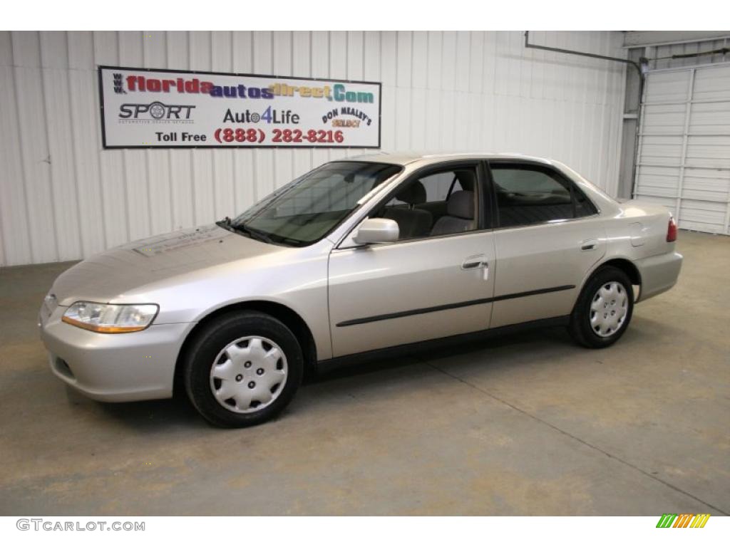 1998 Accord LX Sedan - Regent Silver Pearl / Quartz photo #4