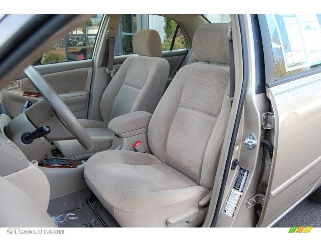 2006 Corolla LE - Desert Sand Mica / Beige photo #5