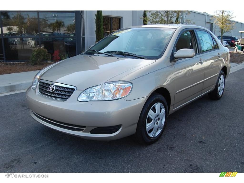 2006 Corolla LE - Desert Sand Mica / Beige photo #12