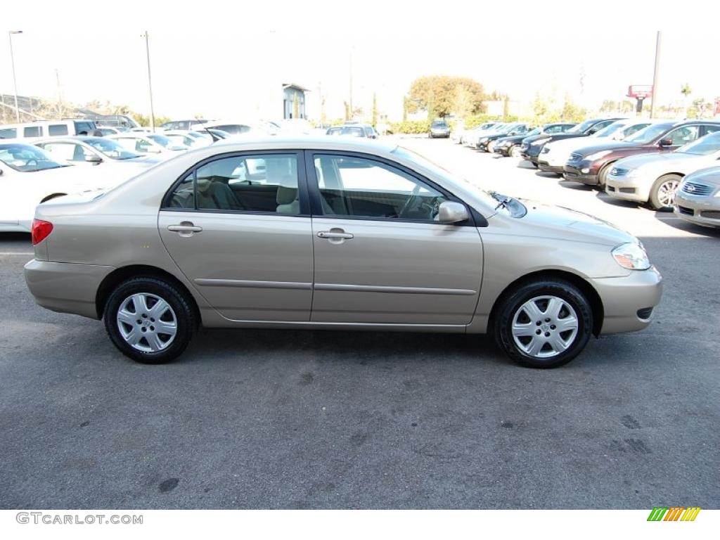 2006 Corolla LE - Desert Sand Mica / Beige photo #14