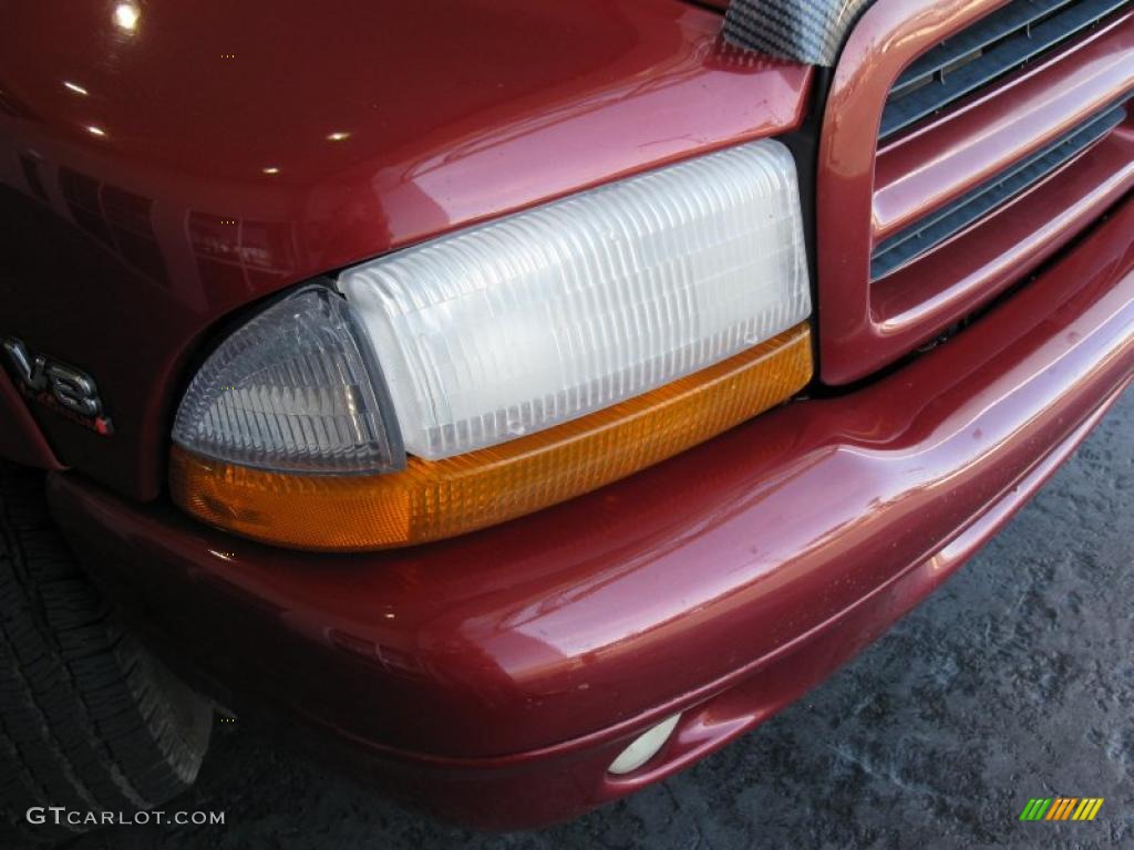 2000 Durango SLT - Chili Pepper Red Pearl / Agate Black photo #5