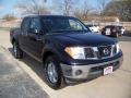 2008 Super Black Nissan Frontier SE Crew Cab  photo #3