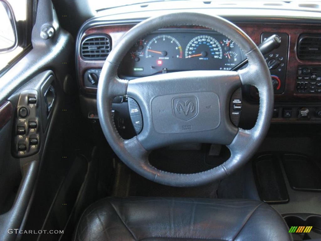 2000 Durango SLT - Chili Pepper Red Pearl / Agate Black photo #19