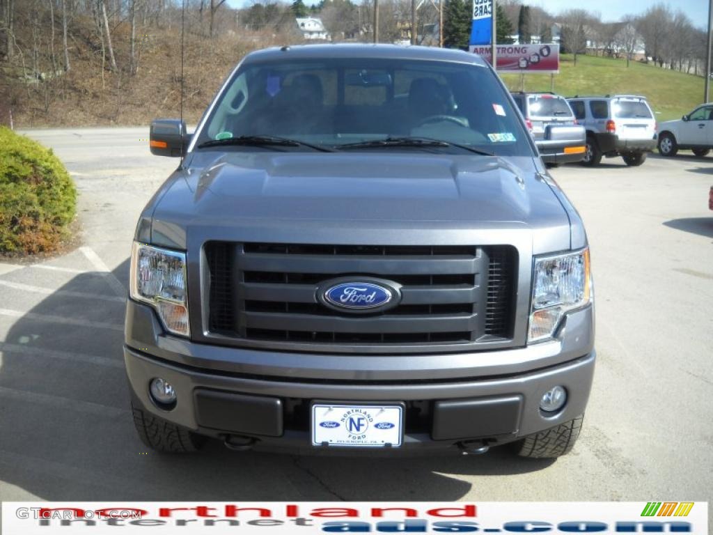 2010 F150 FX4 SuperCrew 4x4 - Sterling Grey Metallic / Medium Stone photo #3