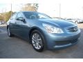 2008 Lakeshore Slate Light Blue Infiniti G 35 Journey Sedan  photo #1