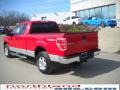 2010 Vermillion Red Ford F150 XLT SuperCab 4x4  photo #8