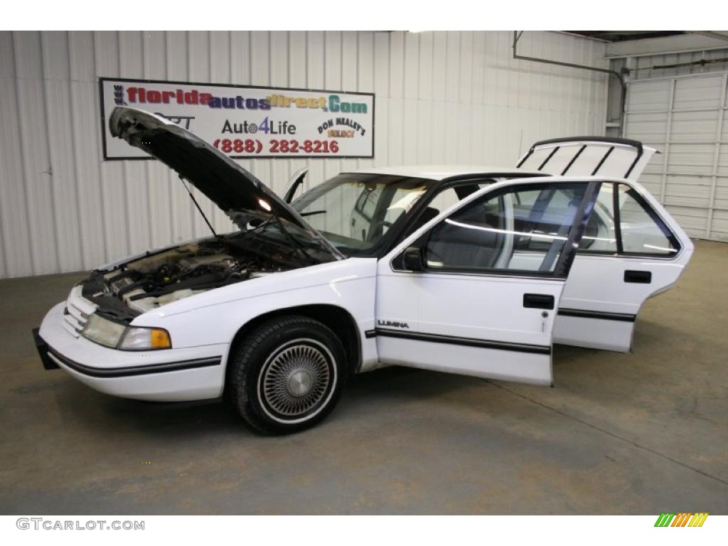 1993 Lumina Sedan - Bright White / Gray photo #46