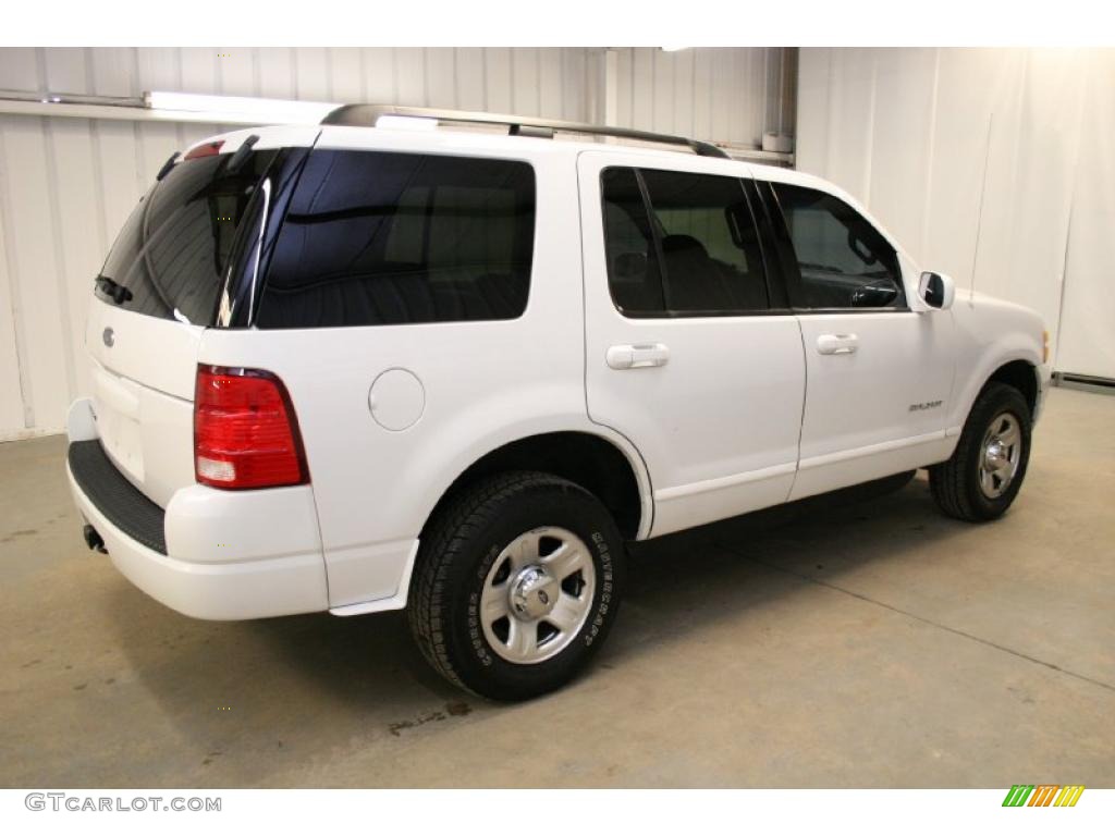 2002 Explorer XLS 4x4 - Oxford White / Graphite photo #5