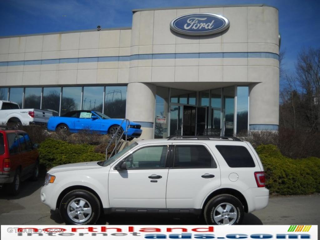 Oxford White Ford Escape