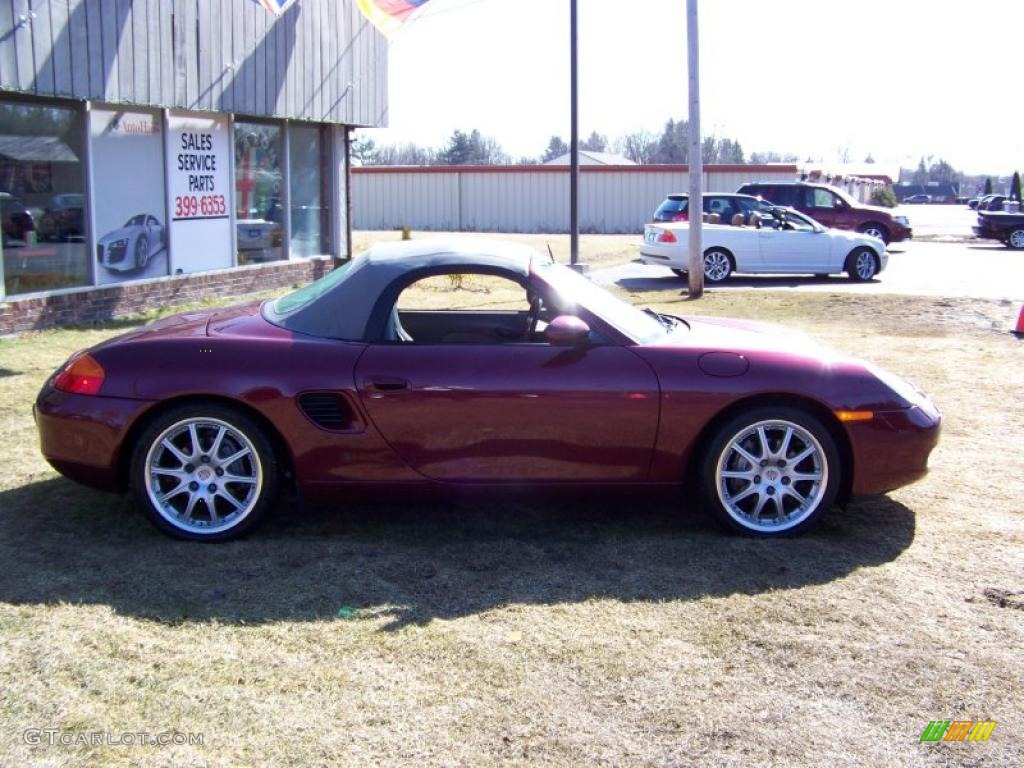 1999 Boxster  - Arena Red Metallic / Graphite Grey photo #4