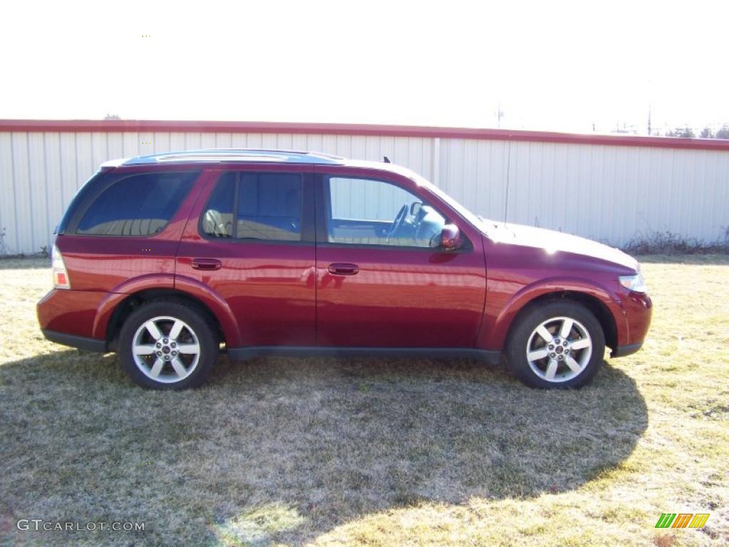 2006 9-7X 5.3i - Lingonberry Red Metallic / Desert Sand Leather photo #4