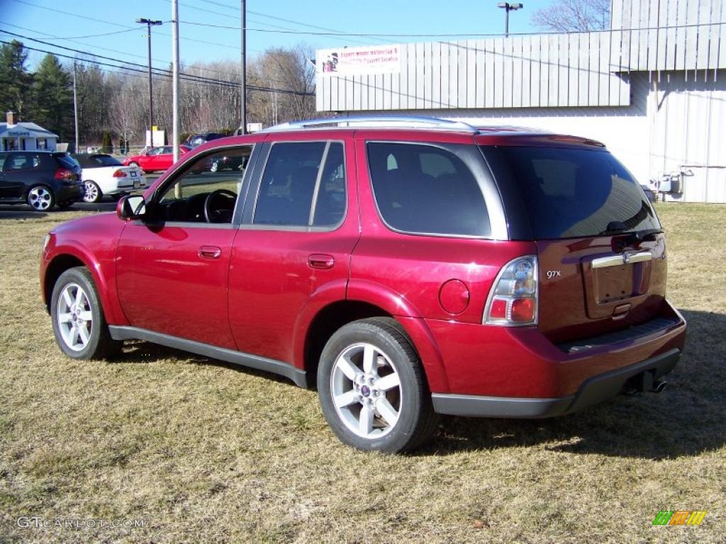2006 9-7X 5.3i - Lingonberry Red Metallic / Desert Sand Leather photo #7
