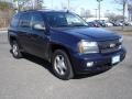 2008 Imperial Blue Metallic Chevrolet TrailBlazer LT 4x4  photo #3