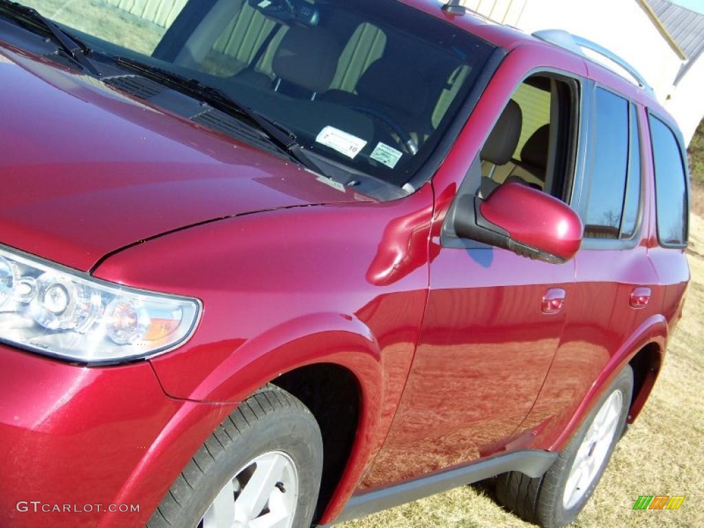 2006 9-7X 5.3i - Lingonberry Red Metallic / Desert Sand Leather photo #11