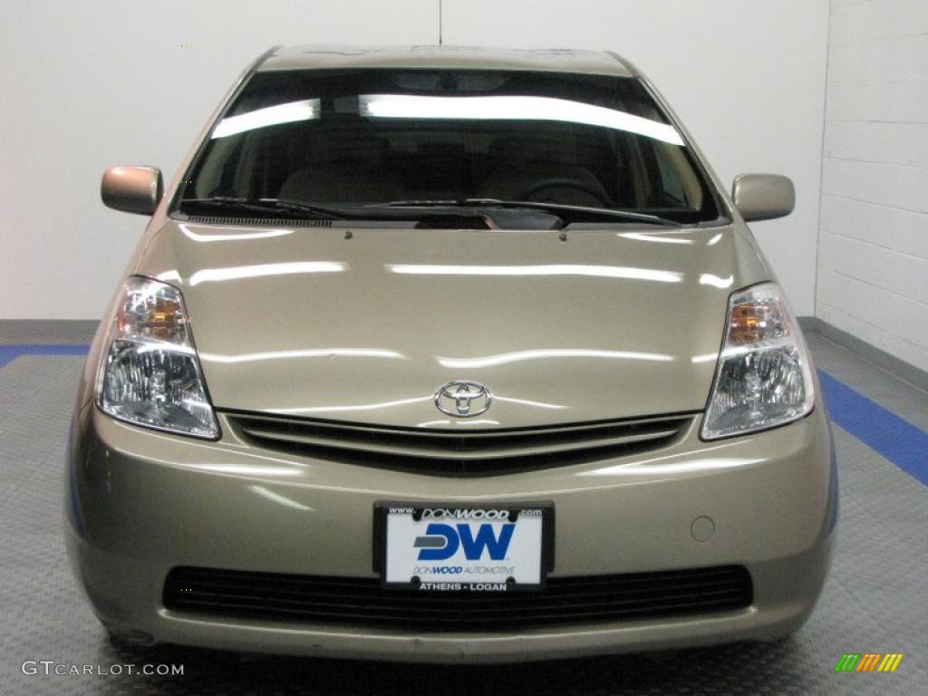 2005 Prius Hybrid - Driftwood Pearl / Ivory/Brown photo #7