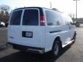 Summit White - Express LS 3500 Passenger Van Photo No. 4