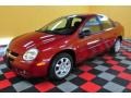 2005 Flame Red Dodge Neon SXT  photo #3