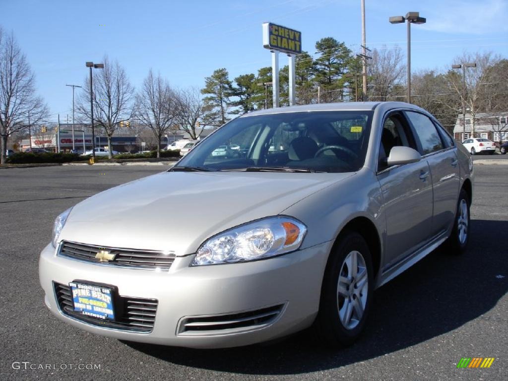 2010 Impala LS - Gold Mist Metallic / Ebony photo #1
