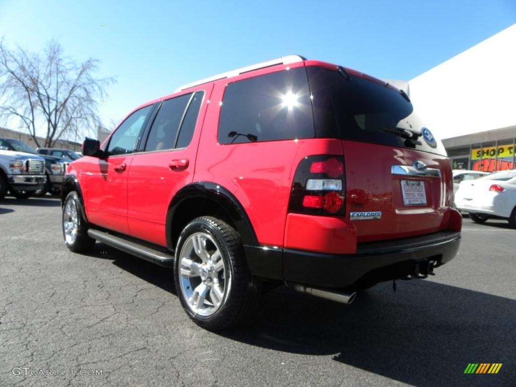 2010 Explorer XLT Sport - Torch Red / Black photo #26