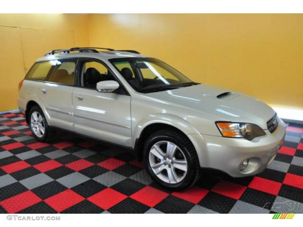 2005 Outback 2.5XT Limited Wagon - Champagne Gold Opal / Off Black photo #1