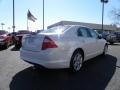 2010 White Platinum Tri-coat Metallic Ford Fusion SE  photo #3