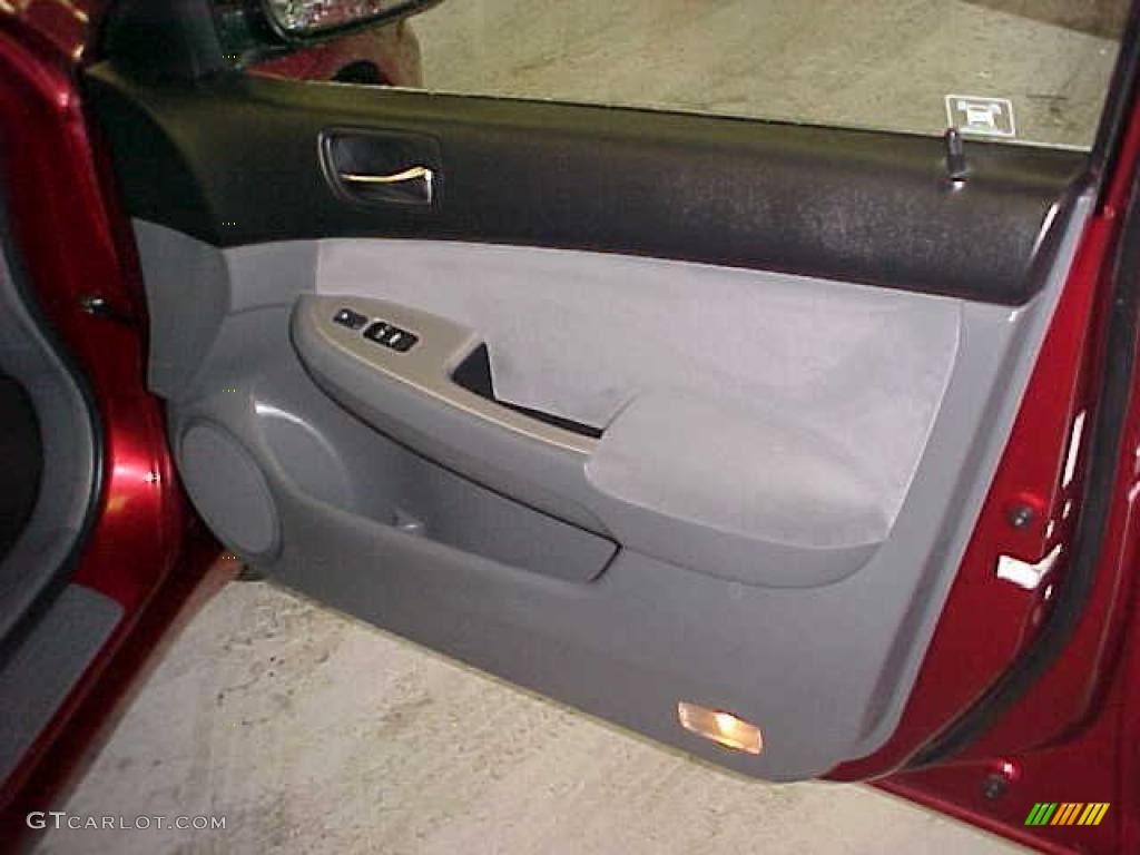 2006 Accord EX Sedan - Redondo Red Pearl / Gray photo #6