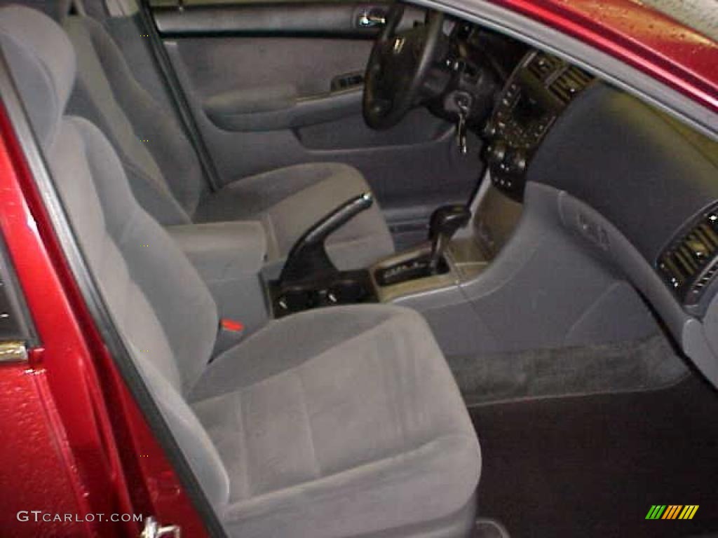 2006 Accord EX Sedan - Redondo Red Pearl / Gray photo #7