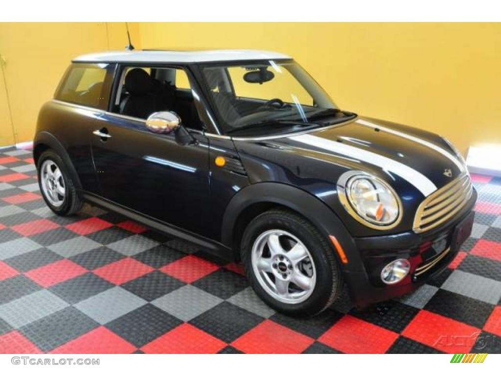 2007 Cooper Hardtop - Astro Black Metallic / Grey/Carbon Black photo #1