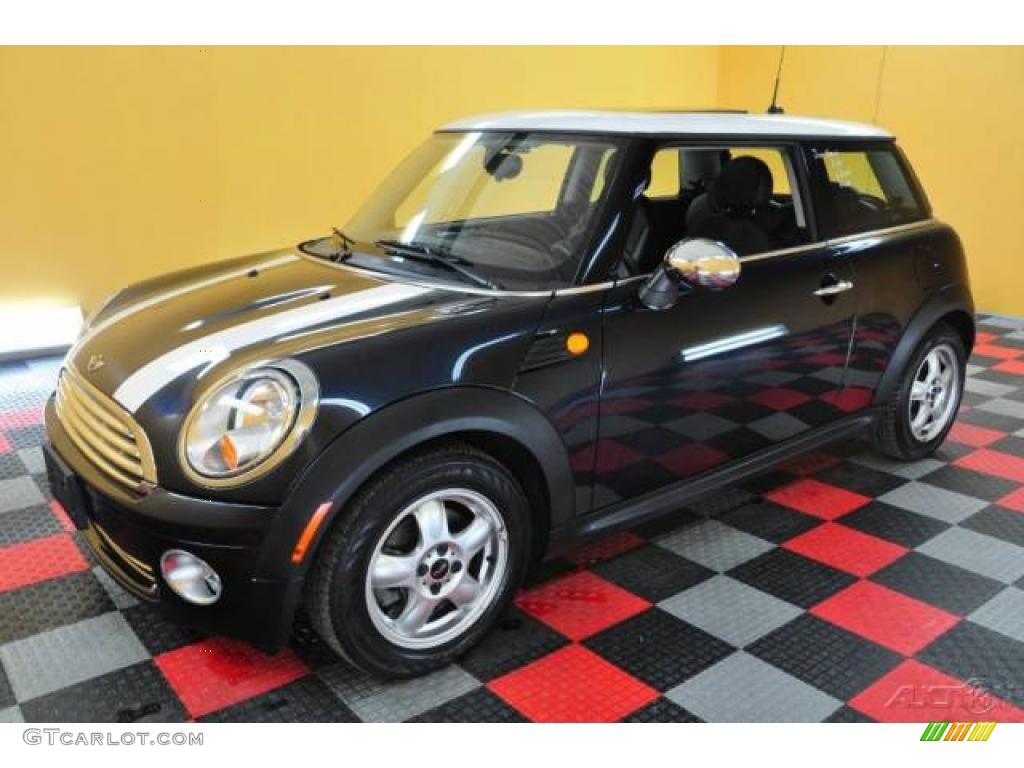 2007 Cooper Hardtop - Astro Black Metallic / Grey/Carbon Black photo #3