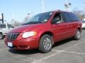 2005 Inferno Red Pearl Chrysler Town & Country Limited  photo #1