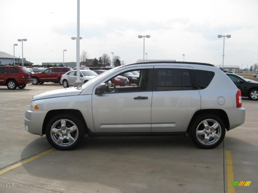 Bright Silver Metallic 2009 Jeep Compass Limited 4x4 Exterior Photo #27381887