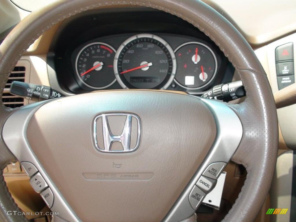 2007 Pilot EX-L 4WD - Formal Black / Saddle photo #21