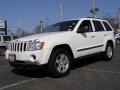 2007 Stone White Jeep Grand Cherokee Laredo 4x4  photo #1