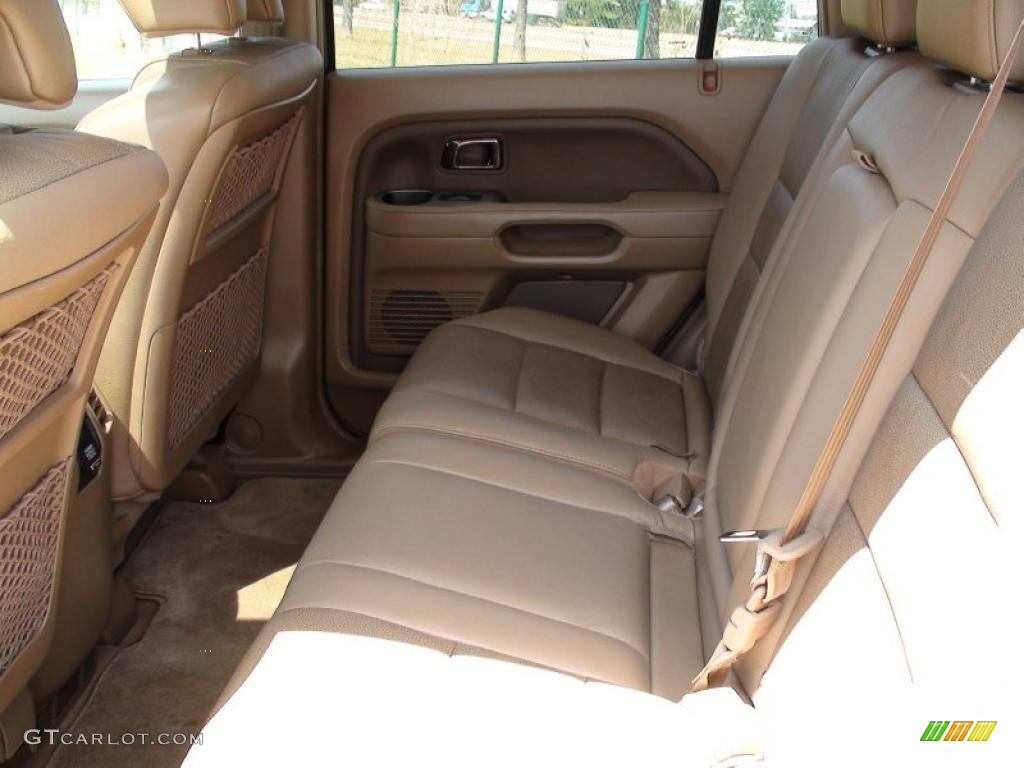 2007 Pilot EX-L 4WD - Formal Black / Saddle photo #28