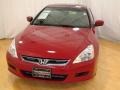 2007 San Marino Red Honda Accord EX-L Coupe  photo #4